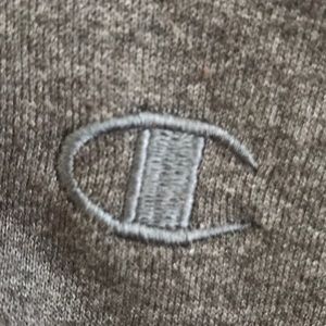 grey champion hoodie